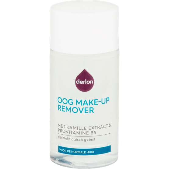 Foto van Derlon Oogmake-up remover op witte achtergrond