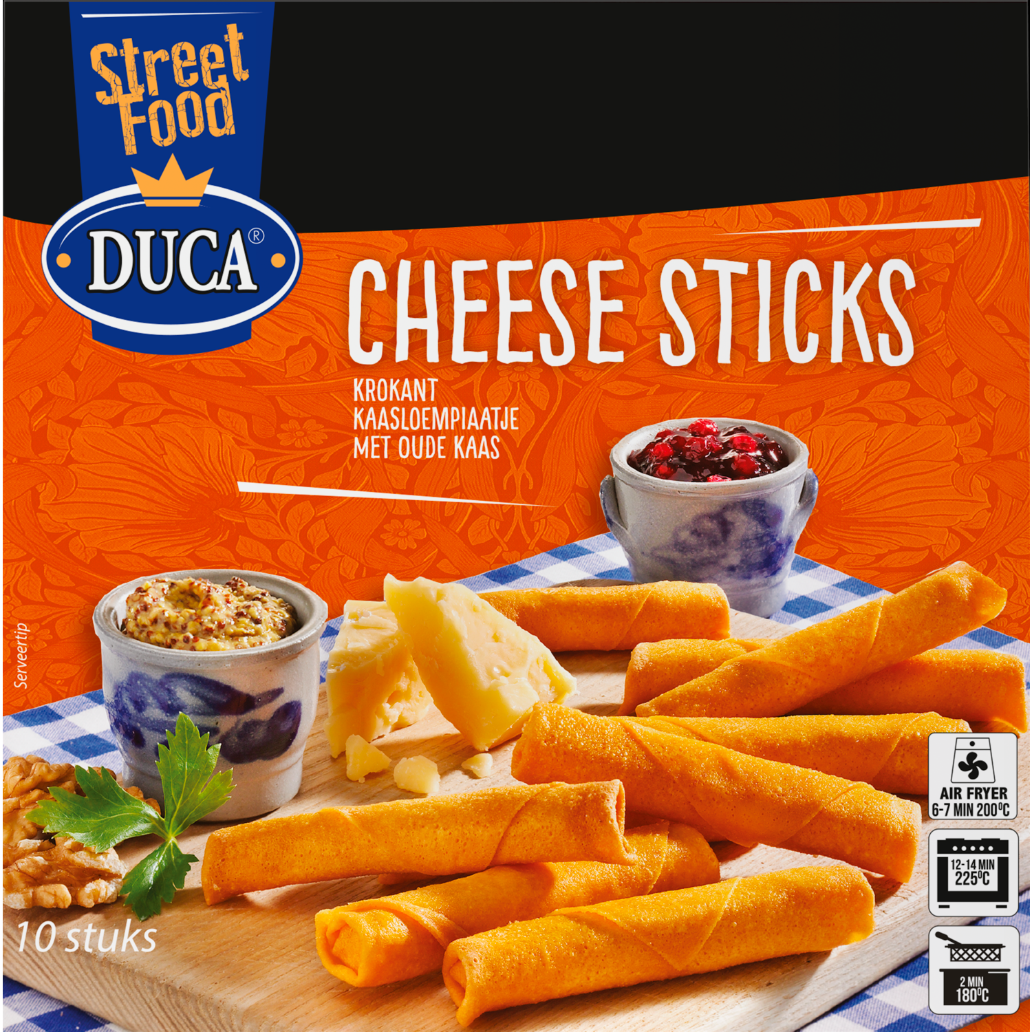 Duca Cheese sticks 10 stuks