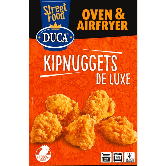 Foto van Duca Kipnuggets deluxe op witte achtergrond