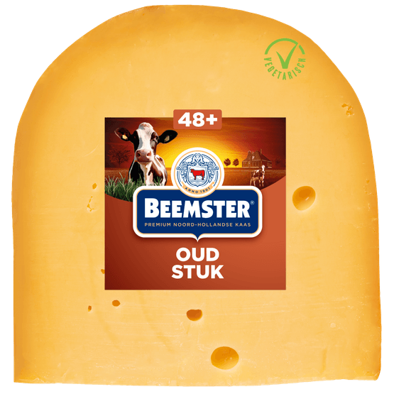 Foto van Beemster oud stuk 48+ op witte achtergrond