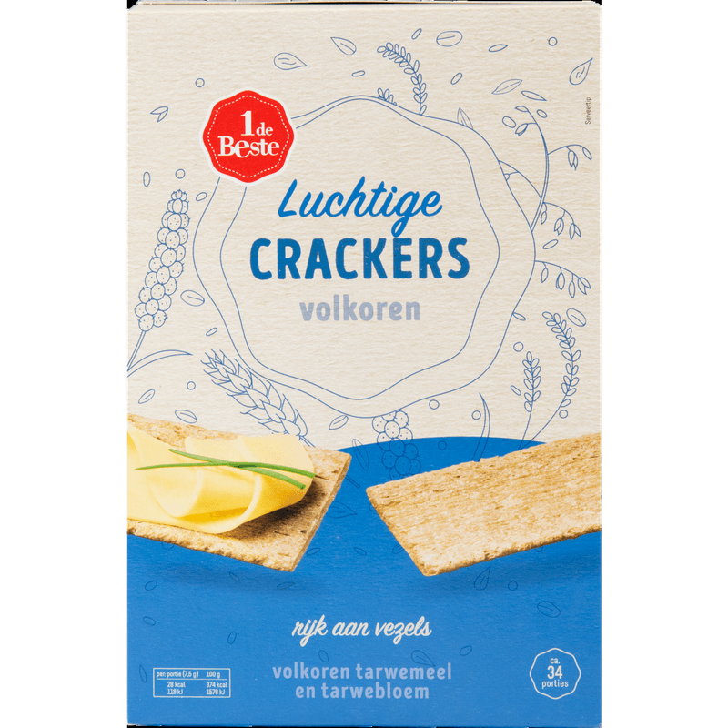1 De Beste Luchtige crackers volkoren