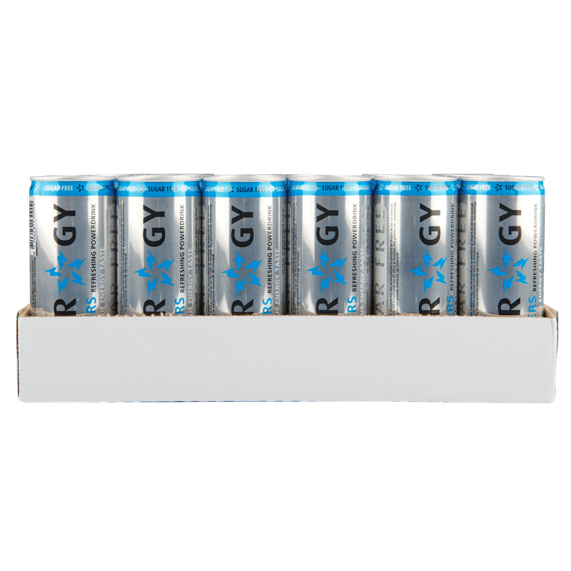 Slammers Energy drink sugar free 24x250ml