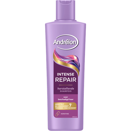 Foto van Andrélon Shampoo intense repair op witte achtergrond