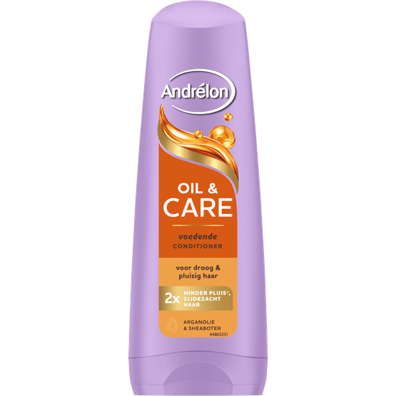 Foto van Andrélon Cremespoeling oil & care op witte achtergrond