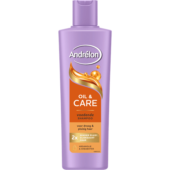 Foto van Andrélon Shampoo oil & care op witte achtergrond