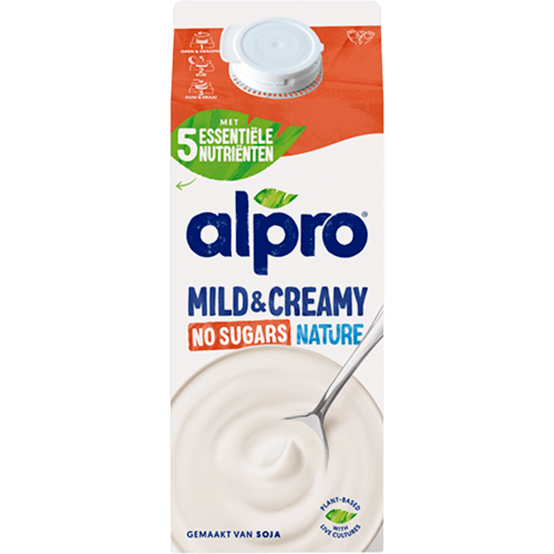 Alpro Mild & creamy zonder suikers