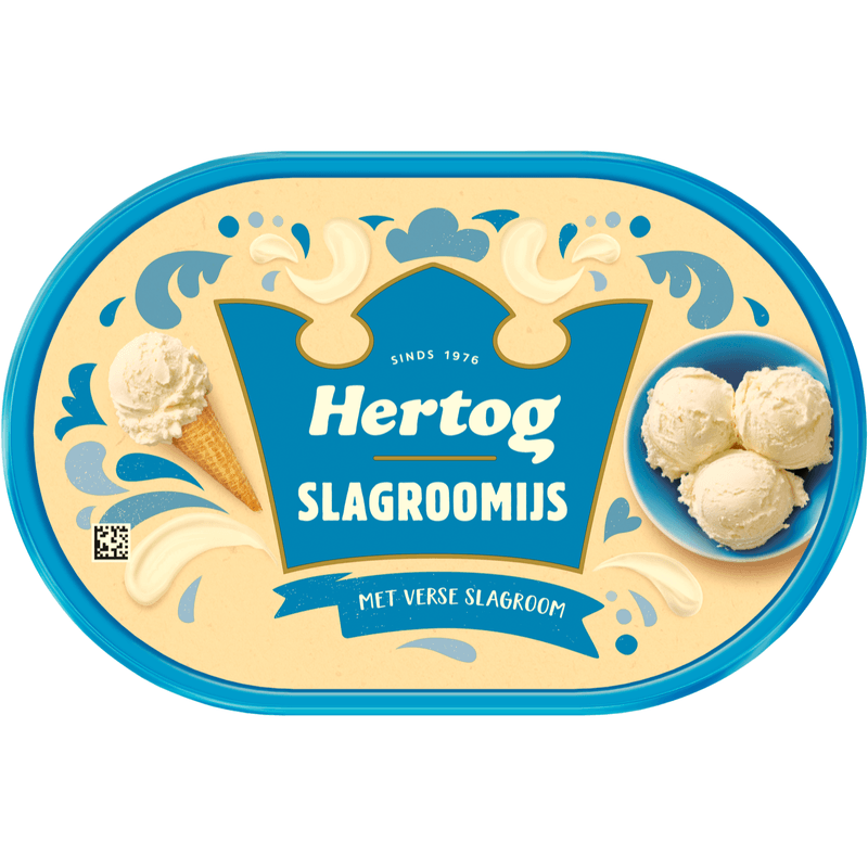 Hertog Classic slagroomijs