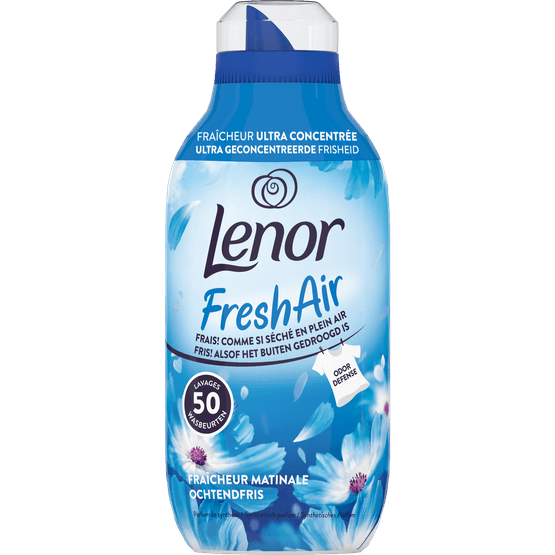 Foto van Lenor Wasverzachter ochtendfris 50 wasbeurten op witte achtergrond