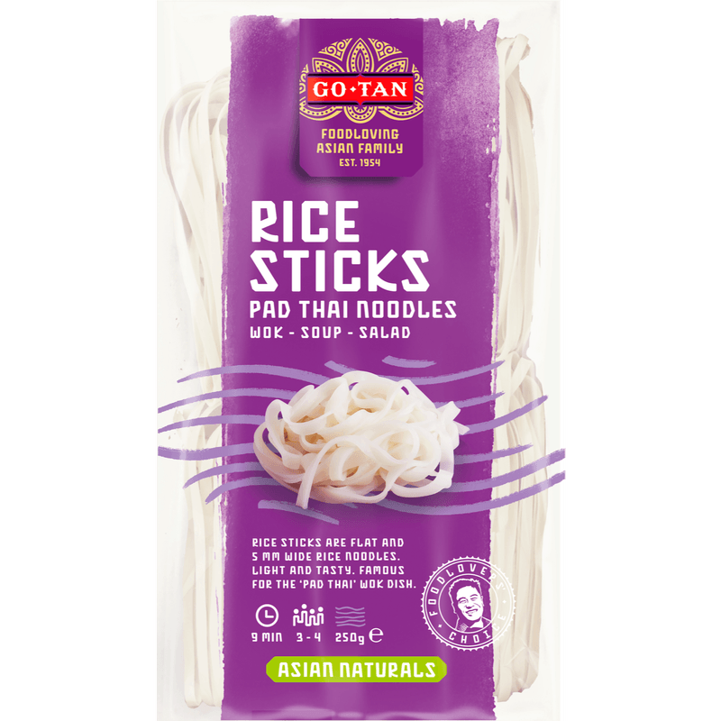 Go-Tan Rice sticks Pad Thai noodles 250g