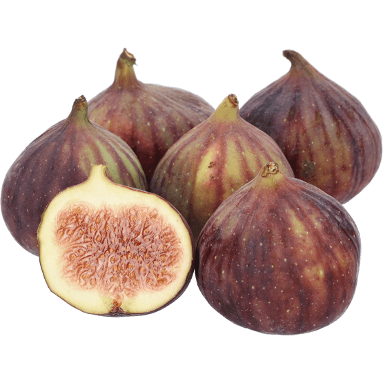 Foto van Vijgen op witte achtergrond