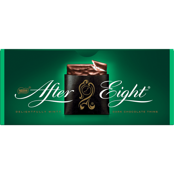 Foto van Nestlé After eight chocomints op witte achtergrond