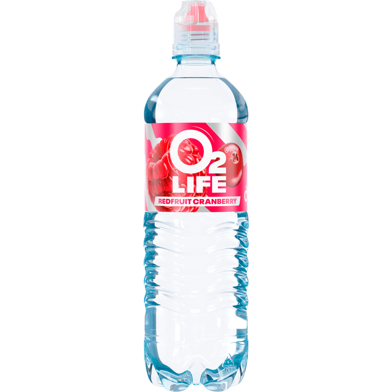 O2Life Mineraalwater red fruit cranberry