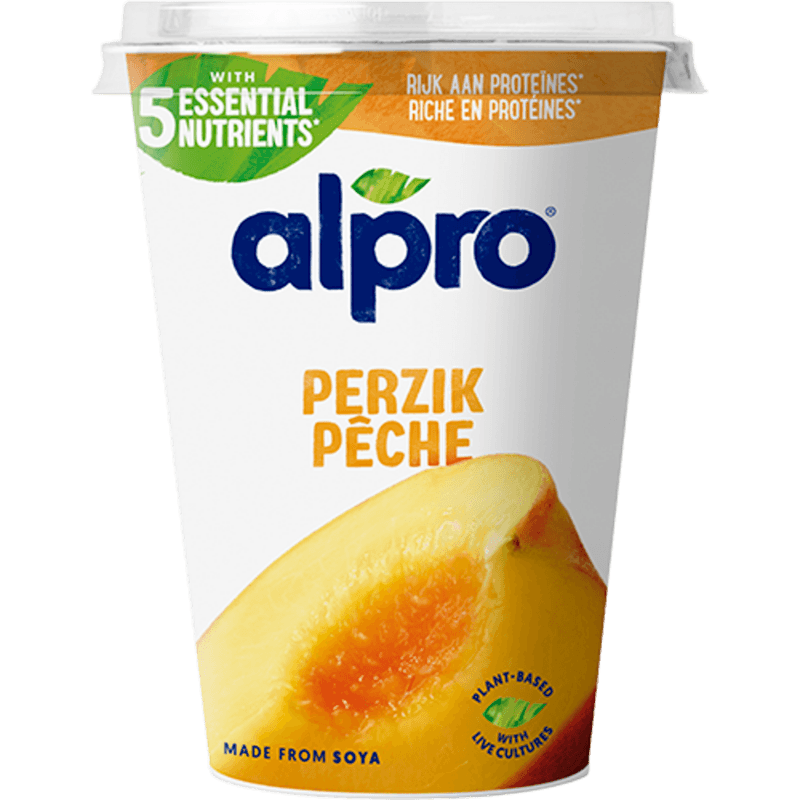 Alpro Yoghurtvariatie perzik