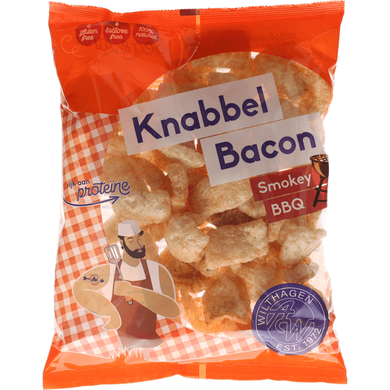 Foto van Wilthagen Knabbelbacon op witte achtergrond