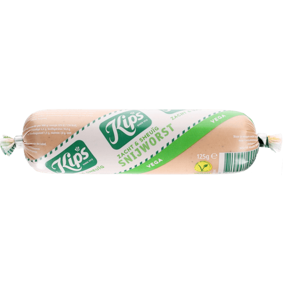 Foto van Kips Snijworst vega op witte achtergrond