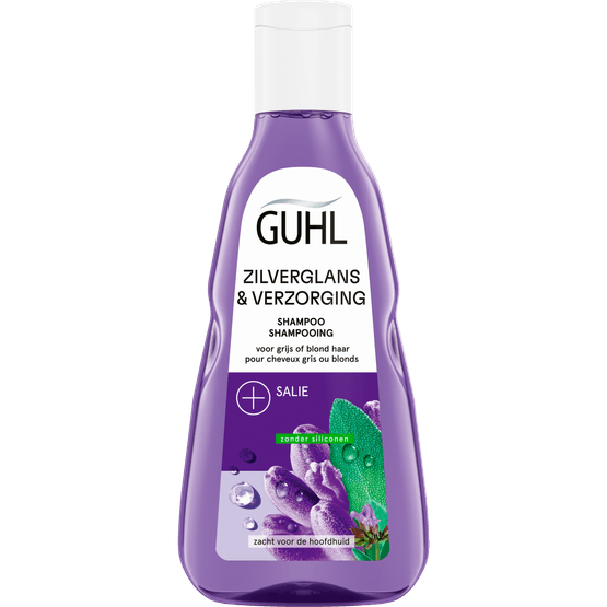 Foto van Guhl Shampoo zilver & vitaliteit op witte achtergrond
