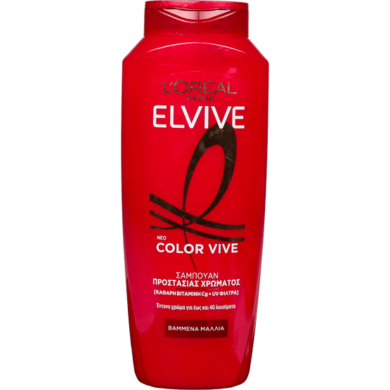Foto van Elvive Shampoo color vive op witte achtergrond