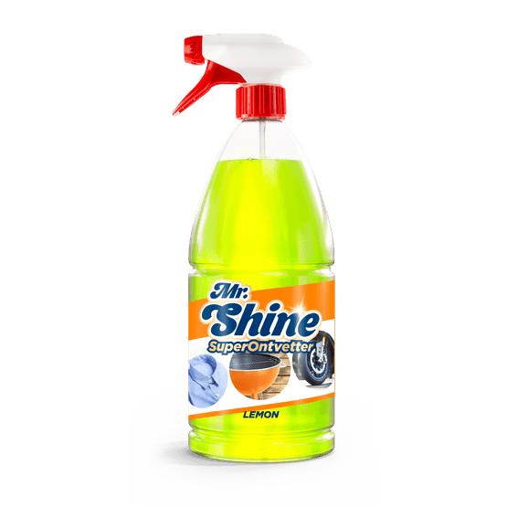 Foto van Mr. Shine Super ontvetter op witte achtergrond