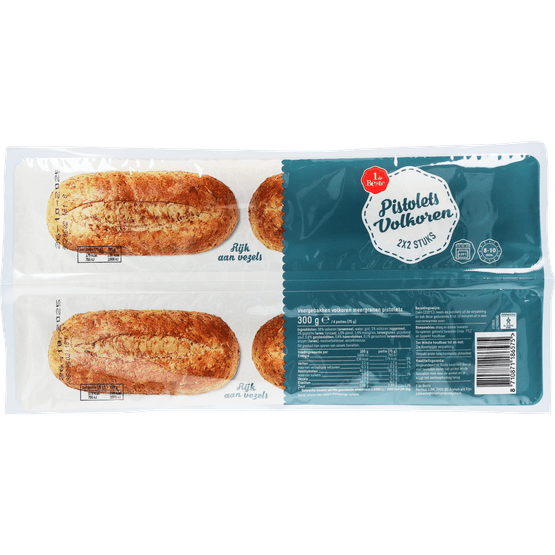 Foto van 1 de Beste Pistolets meergranen 4 stuks op witte achtergrond