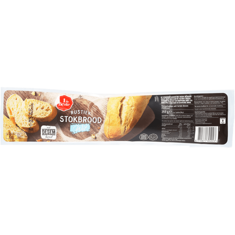 1 De Beste Stokbrood rustiek wit