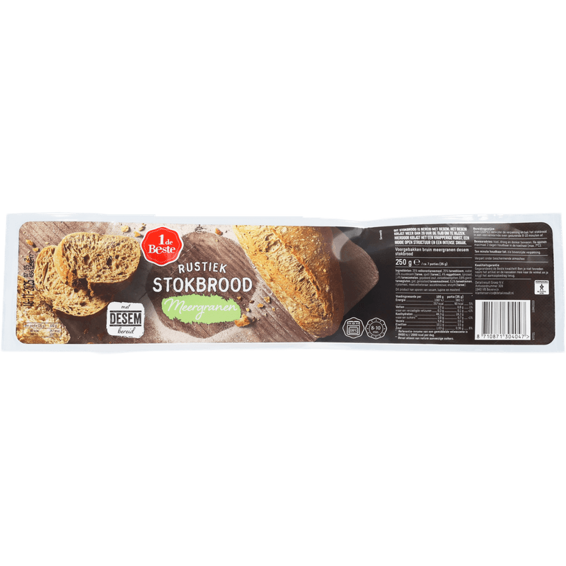 1 De Beste Stokbrood rustiek meergranen