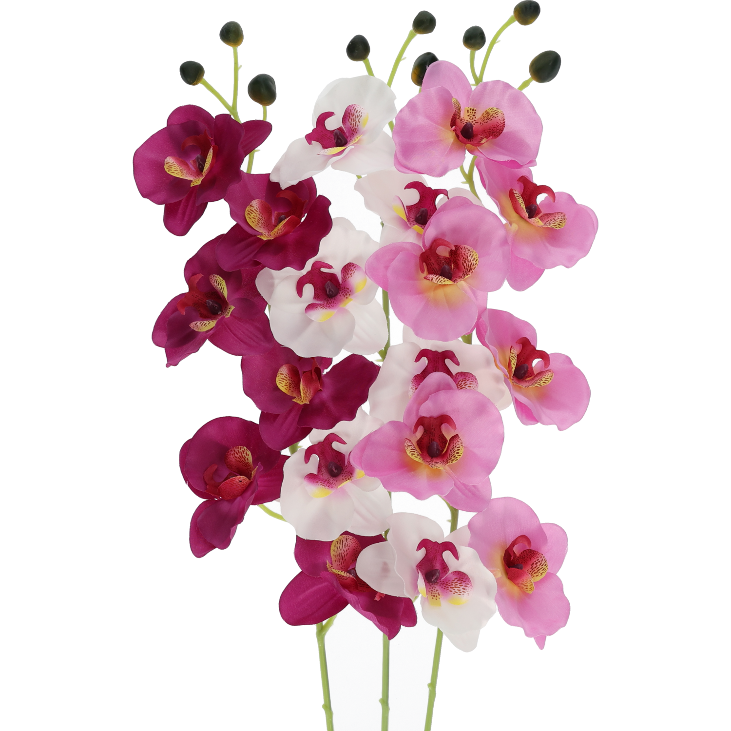 Kunstbloem orchidee 78cm