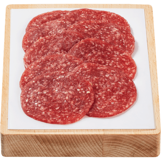 Foto van 1 de Beste Ossenworst op witte achtergrond