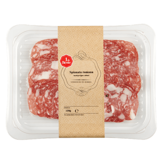 Foto van 1 de Beste Spianata op witte achtergrond