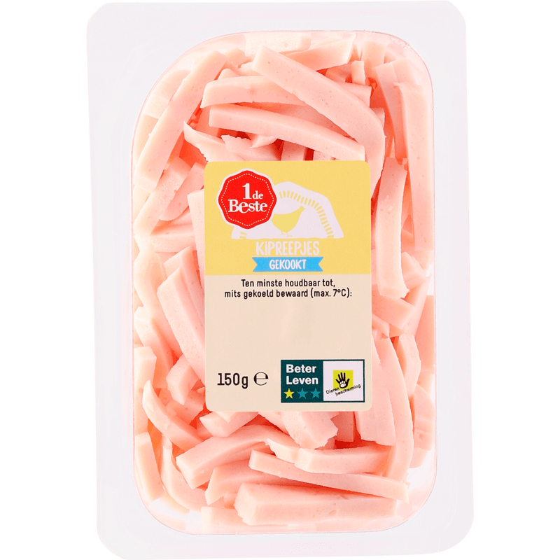 1 De Beste Kipreepjes gekookt