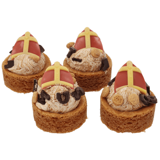 Foto van Mijter slofjes op witte achtergrond