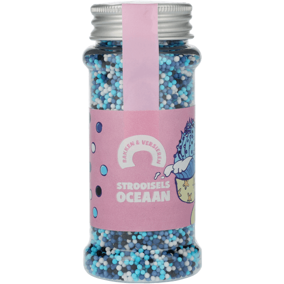 Foto van Bakken & Versieren Strooisels oceaan dip op witte achtergrond