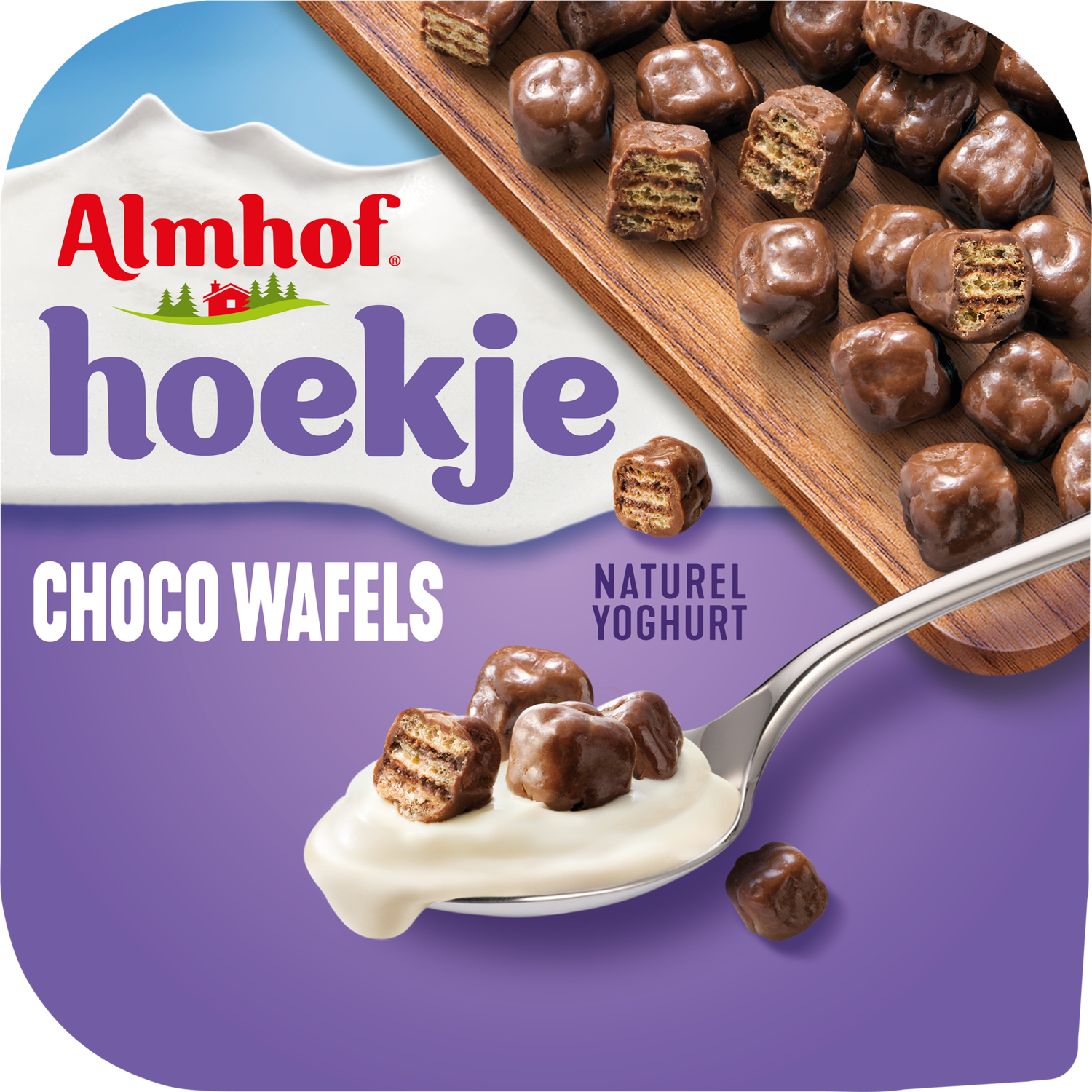 Almhof Hoekje choco wafels
