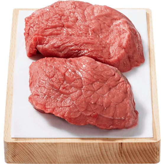 Foto van Vleeschmeesters Magere runderlap 2 stuks op witte achtergrond