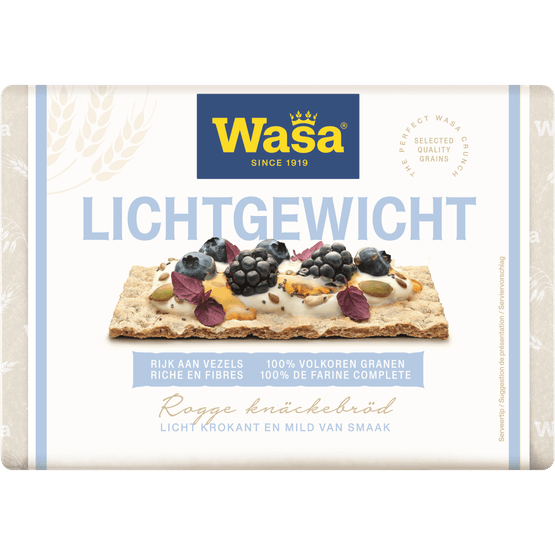 Foto van Wasa Lichtgewicht op witte achtergrond