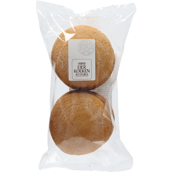 Foto van Bakker van der Akker Eierkoeken mini op witte achtergrond
