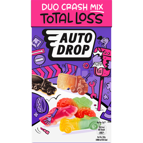 Foto van Autodrop Duo Crash Mix Total Loss op witte achtergrond