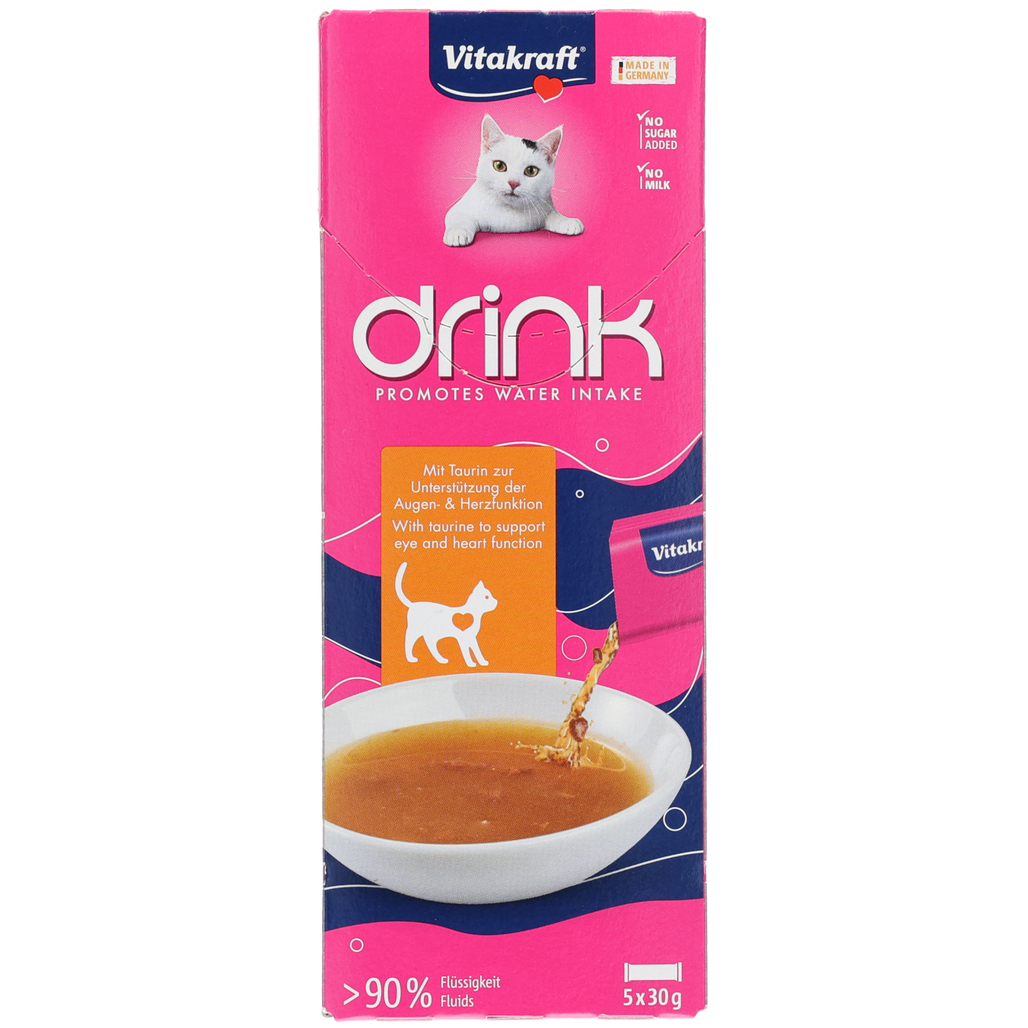 Vitakraft Kattendrink kip met taurine