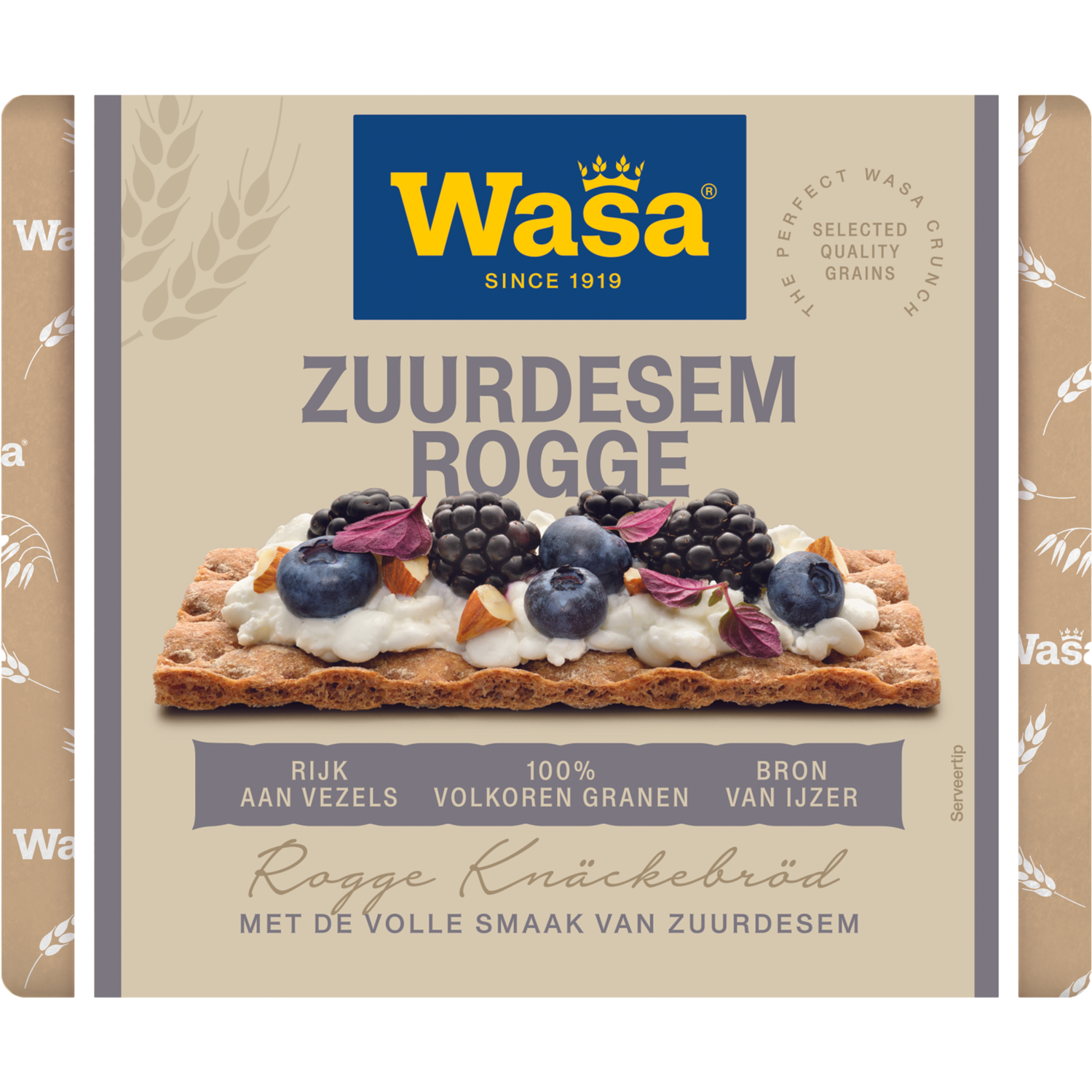 Wasa Knackebrod zuurdesem rogge