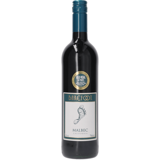 Foto van Barefoot Malbec op witte achtergrond