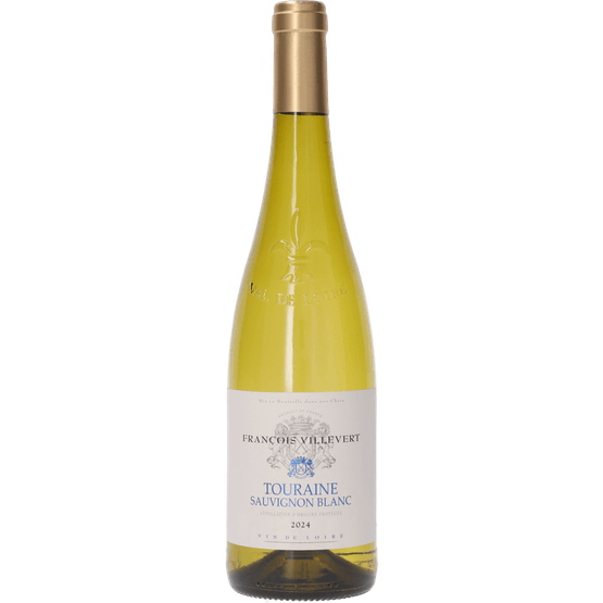 Foto van FVillevert Sauvignon touraine blanc op witte achtergrond