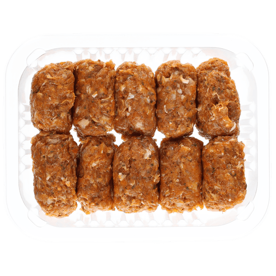 Foto van Van 't Huijs Maxi kip gehaktstaafjes 10 st. op witte achtergrond