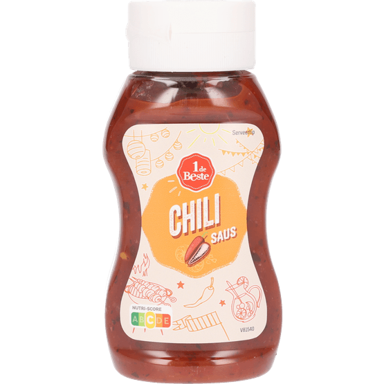 Foto van 1 de Beste Chilisaus op witte achtergrond