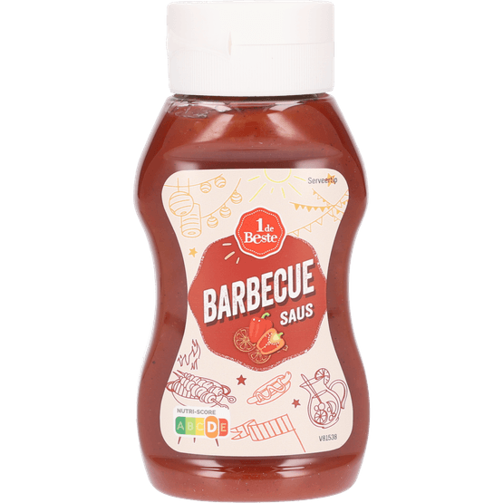 Foto van 1 de Beste Barbecuesaus op witte achtergrond