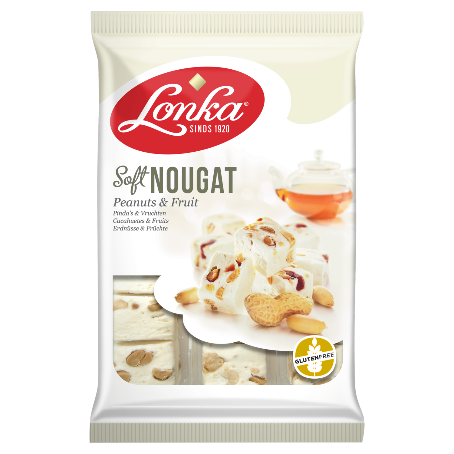 Lonka Soft nougat pinda-vruchten