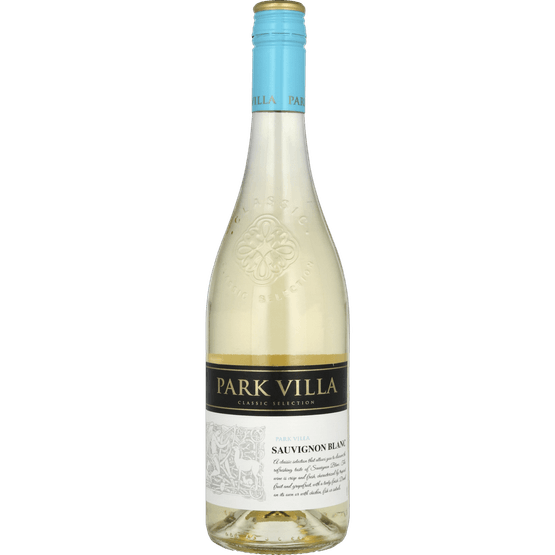 Foto van Park Villa Sauvignon Blanc classic selection op witte achtergrond