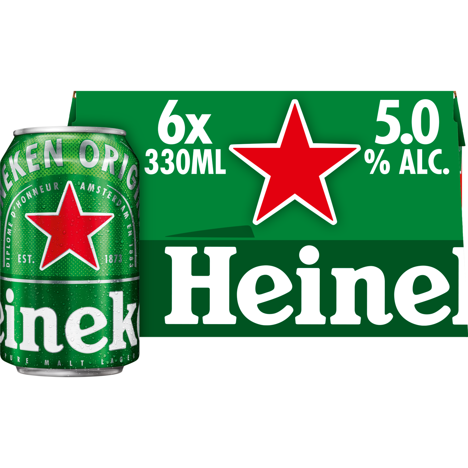 Heineken Pilsener 6x33 cl