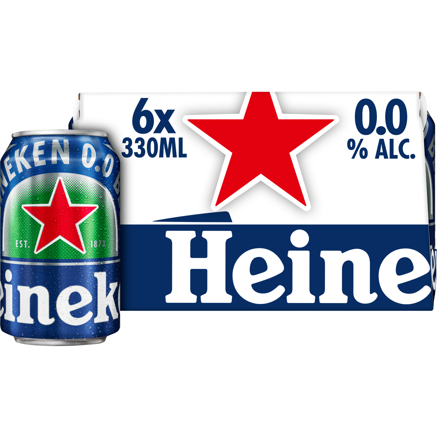 Heineken Pilsener alcoholvrij 6x33cl