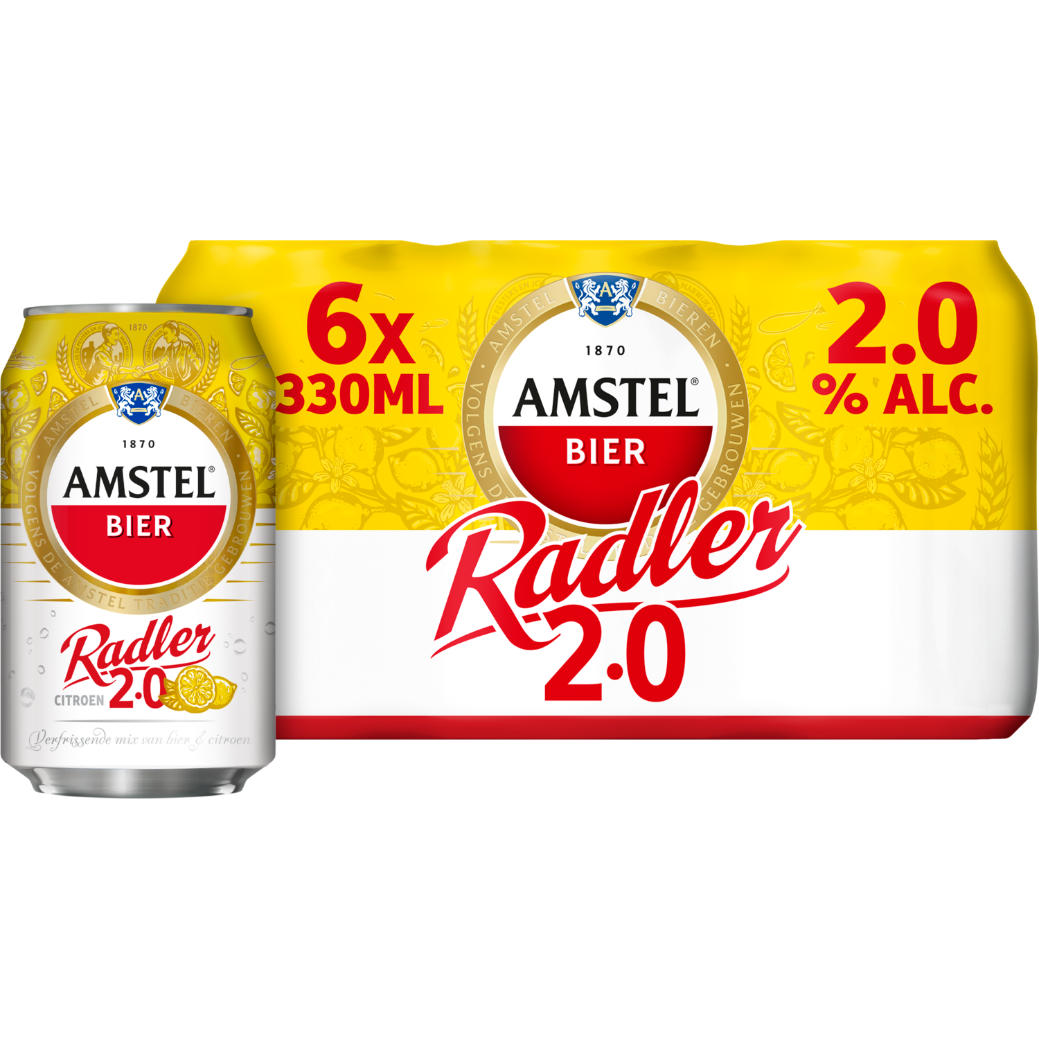 Amstel Radler Citroen Bier Blik