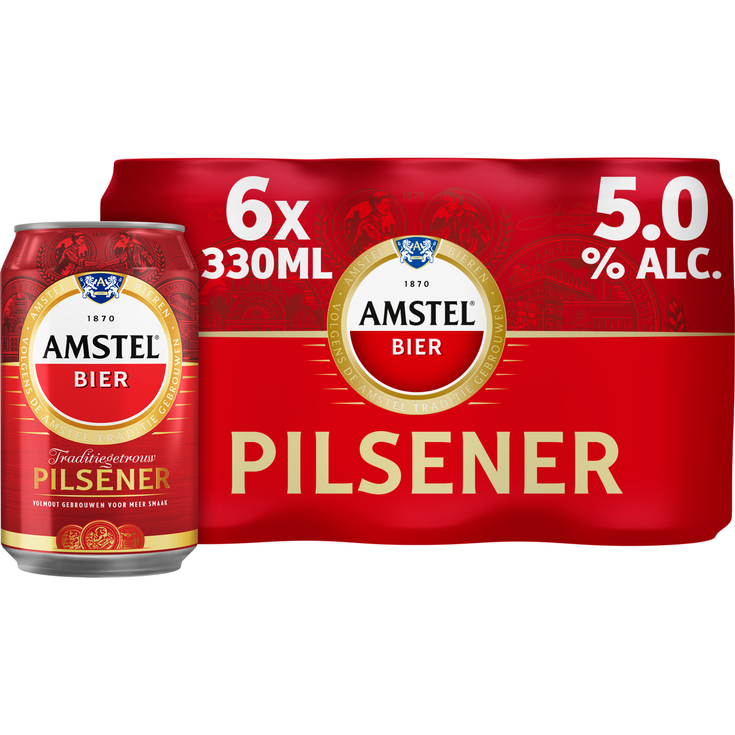 Amstel Pilsener Bier Blik