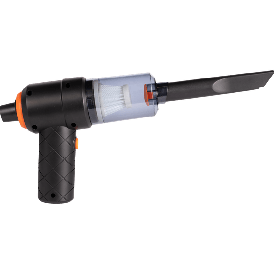Foto van Nexxt multifunctionele mini stofzuiger 4-in-1 op witte achtergrond